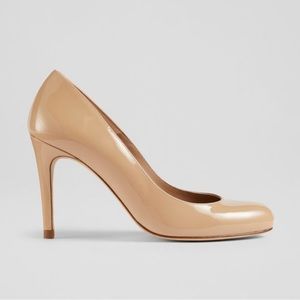 LK Bennett Stila Nude Patent Pump Sz EU 37